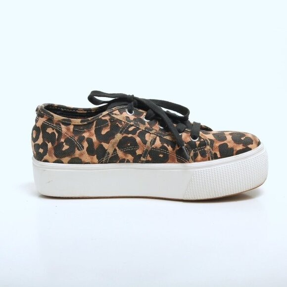 Steve Madden Emmi Leopard Print Platform Sneakers - Picture 9 of 13